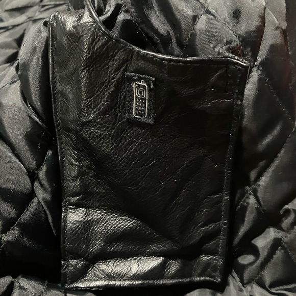 Men’s leather coat size Large fit extra large - Picture 9 of 9